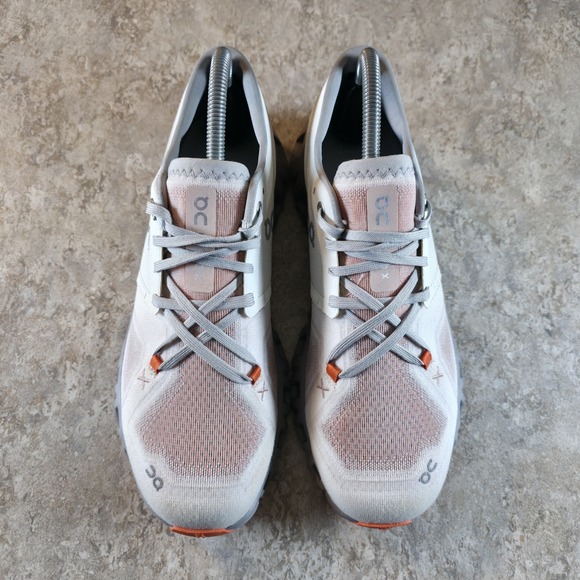On Cloud Women's X 3 Shoes Size 9 White Orange Running Sneakers *Barely Worn. - Picture 3 of 9